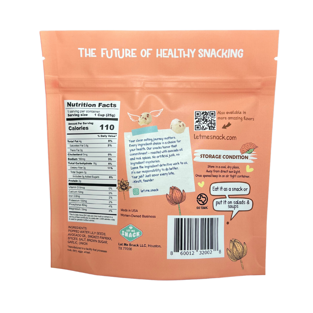 Nutrition facts for Barbecue